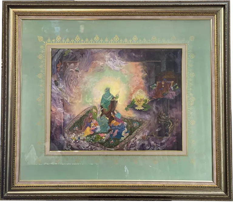 تابلو تذهیب اهل خِیام